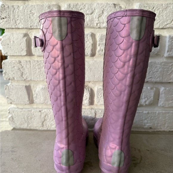 Hunter Lavender Mermaid Pattern Boots - Sea Dragon - Picture 5 of 9
